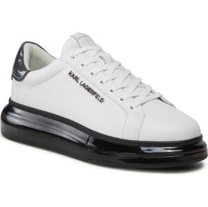 Sneakersy KARL LAGERFELD KL52625 White Lthr w/Black