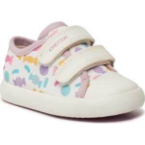 Sneakersy Geox B Gisli Girl B451MB 000AN C0653 M White/Multicolor