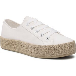 Espadrilky DeeZee WS19130-3 White