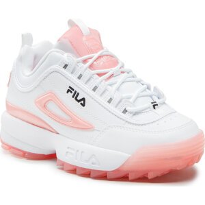 Sneakersy Fila Disruptor T Teens FFT0018.13074 White/Coral Paradise
