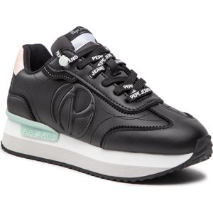 Sneakersy Pepe Jeans Rusper Grace PLS31364 Black 999