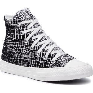 Plátěnky Converse Ctas Hi 570311C Egret/Black/Egret