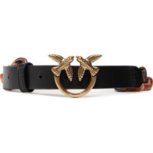 Dámský pásek Pinko Love Day Turtle Chain Belt H2 PE 22 PLT01 1H2113 Y85T Black Z99Q