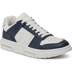 Sneakersy Tommy Jeans Tjw Skate Sneaker Mat Mix EN0EN02501 Dark Night Navy C1G