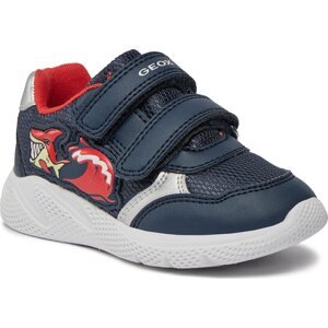 Sneakersy Geox B Sprintye Boy B454UA 01454 C0735 M Navy/Red