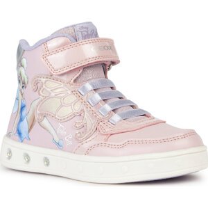 Sneakersy Geox J Skylin Girl J368WE 0ANKN C8842 D Pink/Lilac