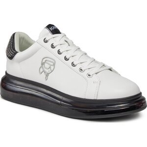 Sneakersy KARL LAGERFELD KL52631N White Lthr w/Black 010