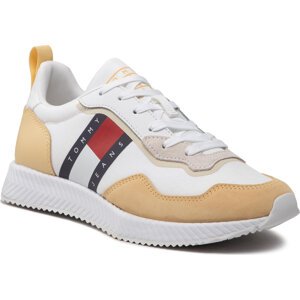 Sneakersy Tommy Jeans Track Cleat Wmn EN0EN01850 Beurre ZFE