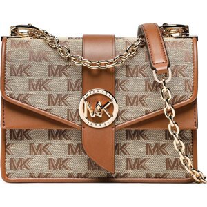 Kabelka MICHAEL Michael Kors Greenwich 32S3GGRC5J Beige/Ebony