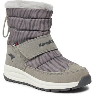 Sněhule KangaRoos K-Pe Marty Rtx 18935 000 2231 Vapor Grey/Zebra