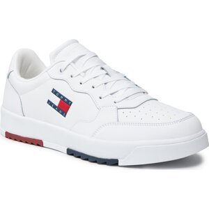 Sneakersy Tommy Jeans Retro Ess EM0EM01397 White YBS