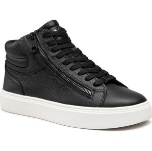 Sneakersy Calvin Klein High Top Lace Up HM0HM00810 Černá