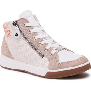 Sneakersy Ara 12-34499-78 Sand/Weiss/Rosegold