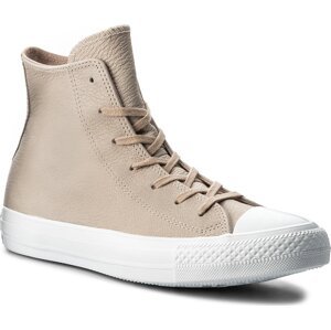 Plátěnky Converse Ctas Hi 559881C Particle Beige/Silver/White