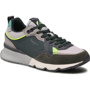 Sneakersy Pepe Jeans Britt Pro Man PMS30831 Khaki Green 765