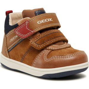 Kotníková obuv Geox B New Flick B. A B161LA 022ME C6381 M Lt Brown/Navy