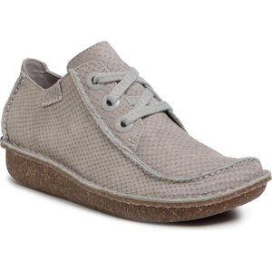 Polobotky Clarks Funny Dream 261475734 Light Grey Nub