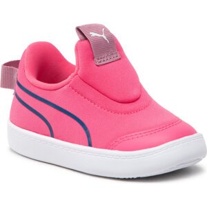 Sneakersy Puma Courtflex V2 Slip On Inf 374859 12 Sunset Pink/Sodalite Blue