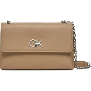 Kabelka Calvin Klein Re-Lock Ew Conv Crossbody K60K611084 Silver Mink PFA