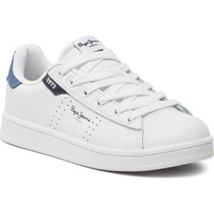 Sneakersy Pepe Jeans Player Basic B Jeans PBS30545 White 800