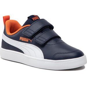 Sneakersy Puma Courtflex v2 V Ps 371543 26 Tmavomodrá