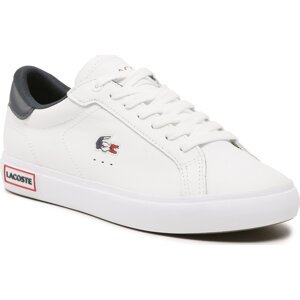 Sneakersy Lacoste Powercourt Tri22 1 Sfa 743SFA0030407 Wht/Nvy/Red