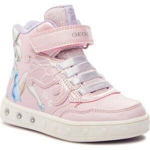 Sneakersy Geox J Skylin Girl J368WE 0ANKN C8842 M Pink/Lilac