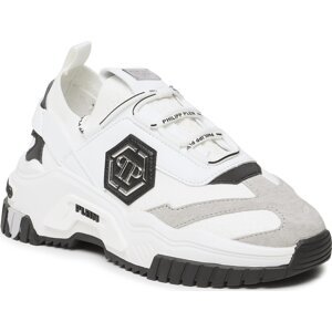 Sneakersy PHILIPP PLEIN Trainer Predator Tm AAAS USC0096 PTE003N White 01