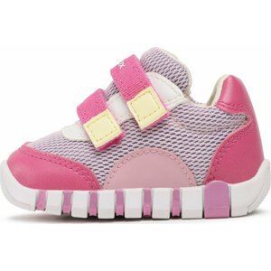 Polobotky Geox B Iupidoo Girl B3558A01454C8885 Lilac/Fuchsia