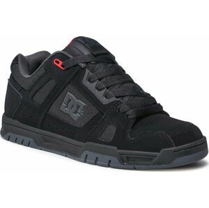 Sneakersy DC Stag 320188 Black/Grey (Byr)