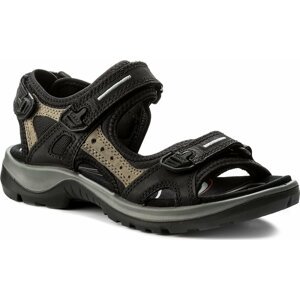 Sandály ECCO Offroad 6956350034 Black/Mole/Black