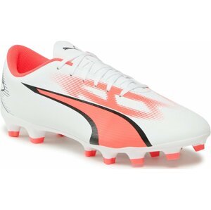 Boty Puma Ultra Play Fg/Ag 107423 01 Puma White/Puma Black/Fire Orchid