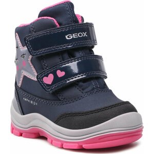 Sněhule Geox B Flanfil G.B Abx A B163WA 050FU C4268 M Navy/Fuchsia