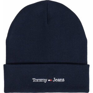 Čepice Tommy Jeans Tjw Sport Beanie AW0AW15473 Twilight Navy C87