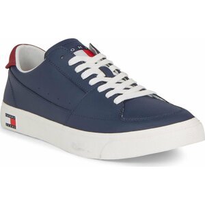 Sneakersy Tommy Jeans Tjm Vulcanized Leather EM0EM01341 Twilight Navy C87