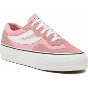 Tenisky Superga 3041 Revolley Colorblock Platform S1151MW Pink/White A6Q