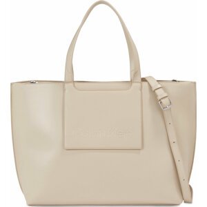 Kabelka Calvin Klein Ck Set Shopper Large K60K611049 Béžová