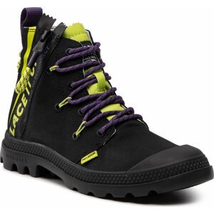 Turistická obuv Palladium Pampa Lite Lace It 78353-099-M Black/Wild Lime