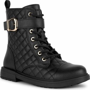 Kozačky Geox J Eclair Girl J369QE 000BC C9999 M Black