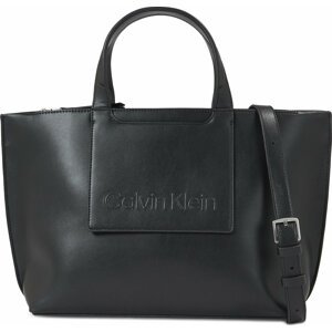 Kabelka Calvin Klein Ck Set Tote Medium K60K611077 Ck Black BAX