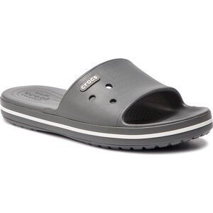 Nazouváky Crocs Crocband III Slide 205733 Slate Grey/White
