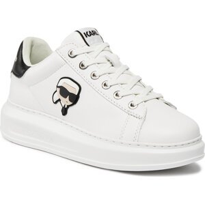 Sneakersy KARL LAGERFELD KL62530N White Lthr 011