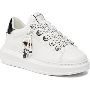 Sneakersy KARL LAGERFELD KL62576N White Lthr 011