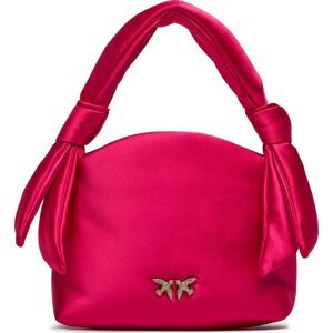 Kabelka Pinko Knots Mini Pouch Satin PE 24 PLTT 102770 A1KA Pink Pinko N17