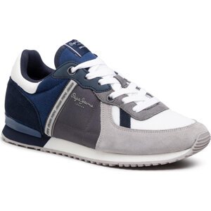 Sneakersy Pepe Jeans Tinker Zero 21 PMS30725 Light Grey 905