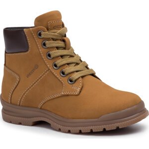 Turistická obuv Geox J Navado B. AB J845HB 032BC C2309 S Yellow/Dk Brown