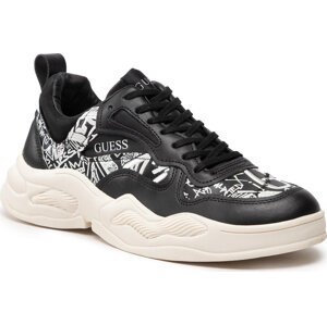 Sneakersy Guess Bassano FM8BAS LEA12 BLACK