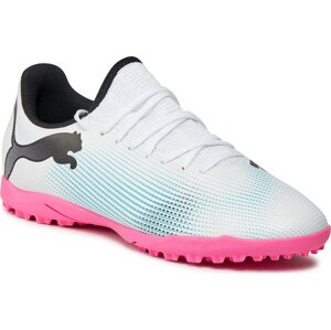 Boty Puma Future 7 Play Tt 107737 01 Puma White/Puma Black/Poison Pink