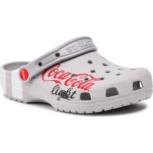Nazouváky Crocs Coca-Cola Light Clsc 207220 Grey