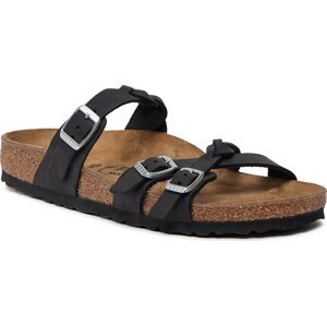 Nazouváky Birkenstock Franca 1026334 Schwarz